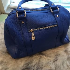 Terzetto Cobalt blue Leather Bag
